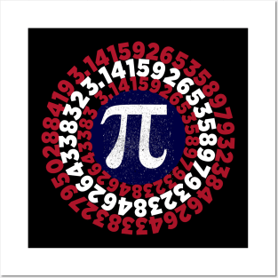 Pi Day Captain Shield Posters and Art